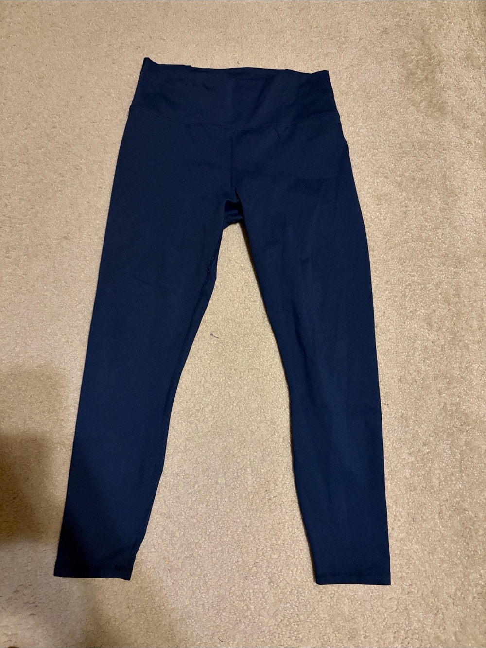 Navy Fabletics Lattice Leggings - Picture 2 of 4